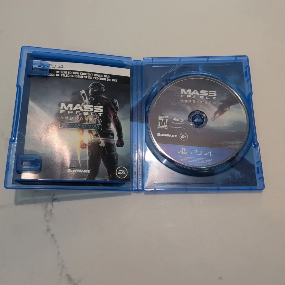 Mass Effect Andromeda Deluxe Edition PS4 (Sony PlayStation 4, 2017) Complete
